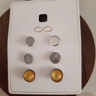 پک 3تایی گوشواره میخی