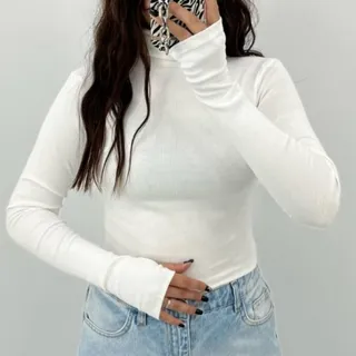 بلوز آستین فینگردار