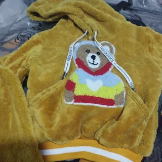 ست هودی شلوار تدی