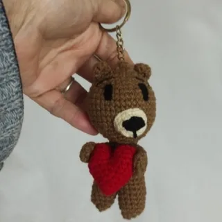 جا کلیدی عروسک عشق بافتنی