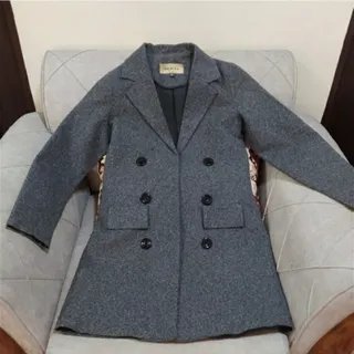 پالتو کتی طوسی برشکا