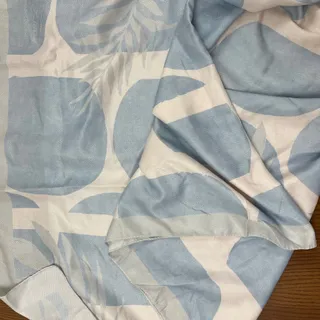 شال ابی طرحدار