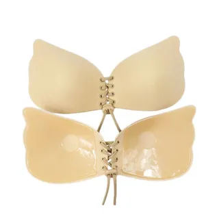 سوتین پروانه ای رنگ پوست