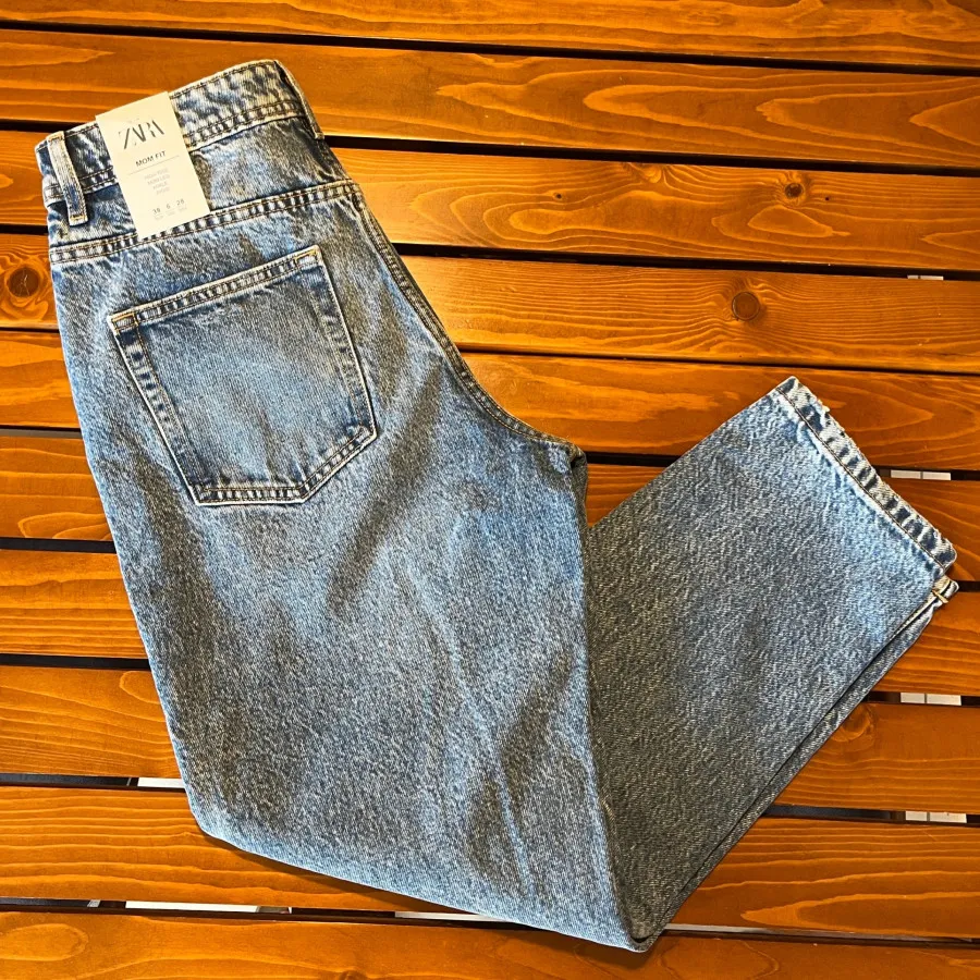 شلوار مام فیت زارا