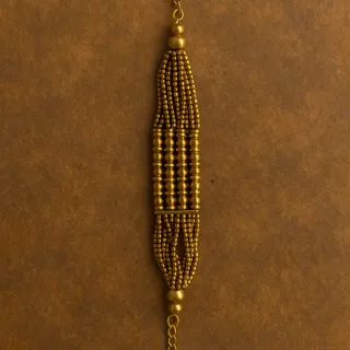 دستبند برنجی هندی