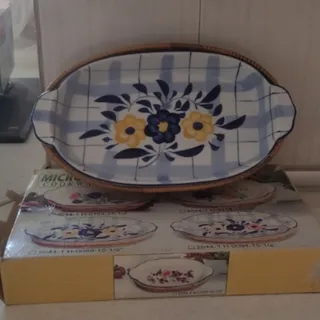 تابه گل پنبه نو با جعبه