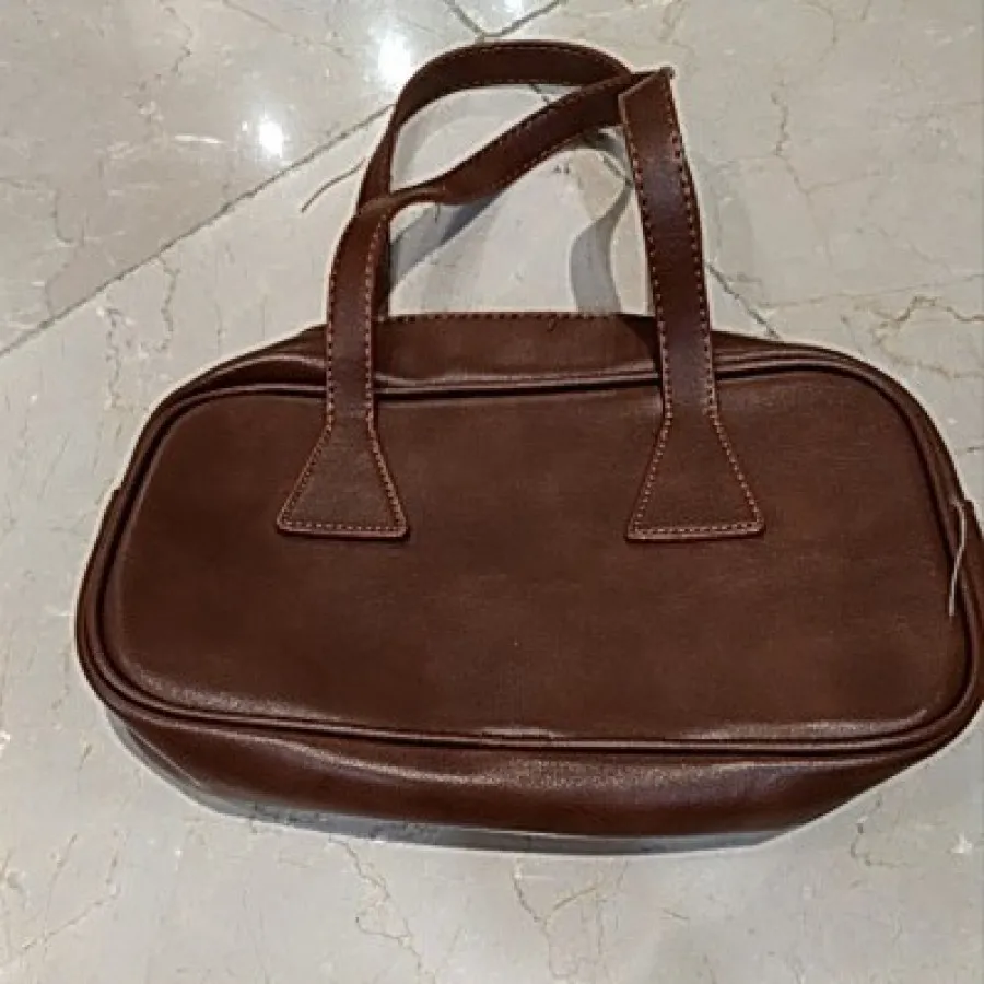 کیف چرم مصنوعی بلوطی