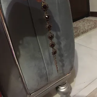 دستبند مس جواهر