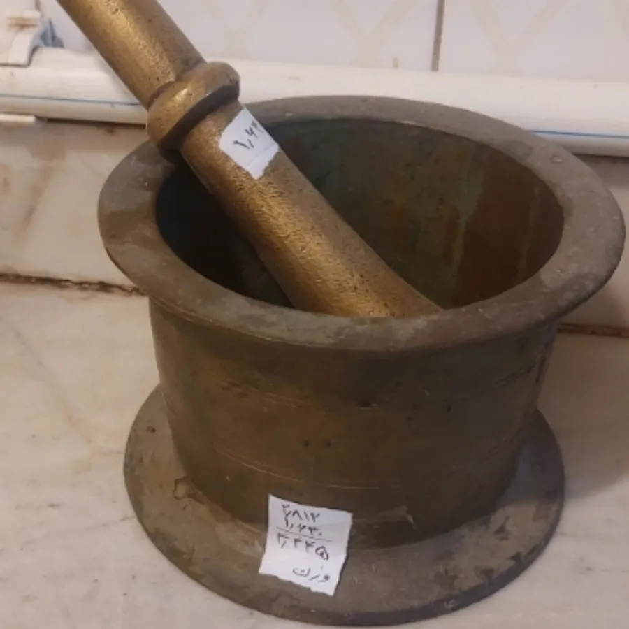 هاون برنجی عتیقه