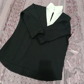 تونیک یقه دار مشکی