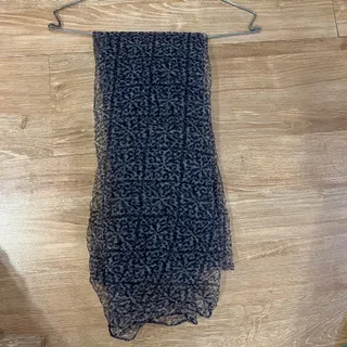 شال پلنگی طوسی