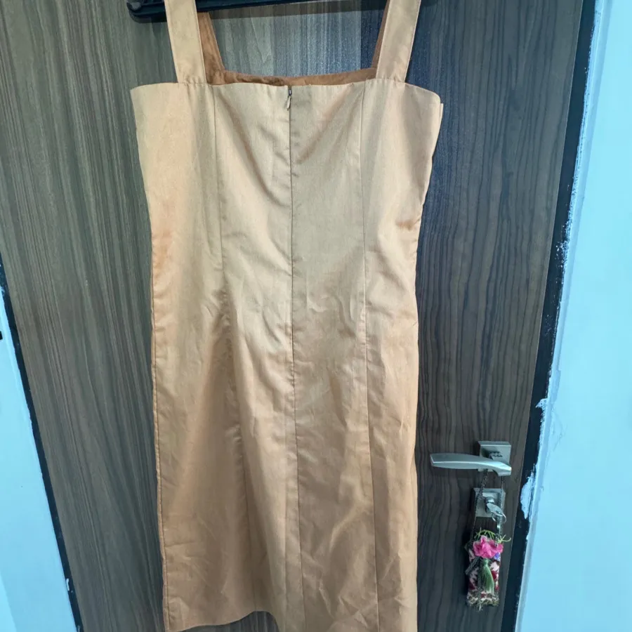 سارافن پیراهن بژ