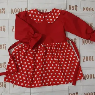 پیراهن توپ توپی یلدایی زی