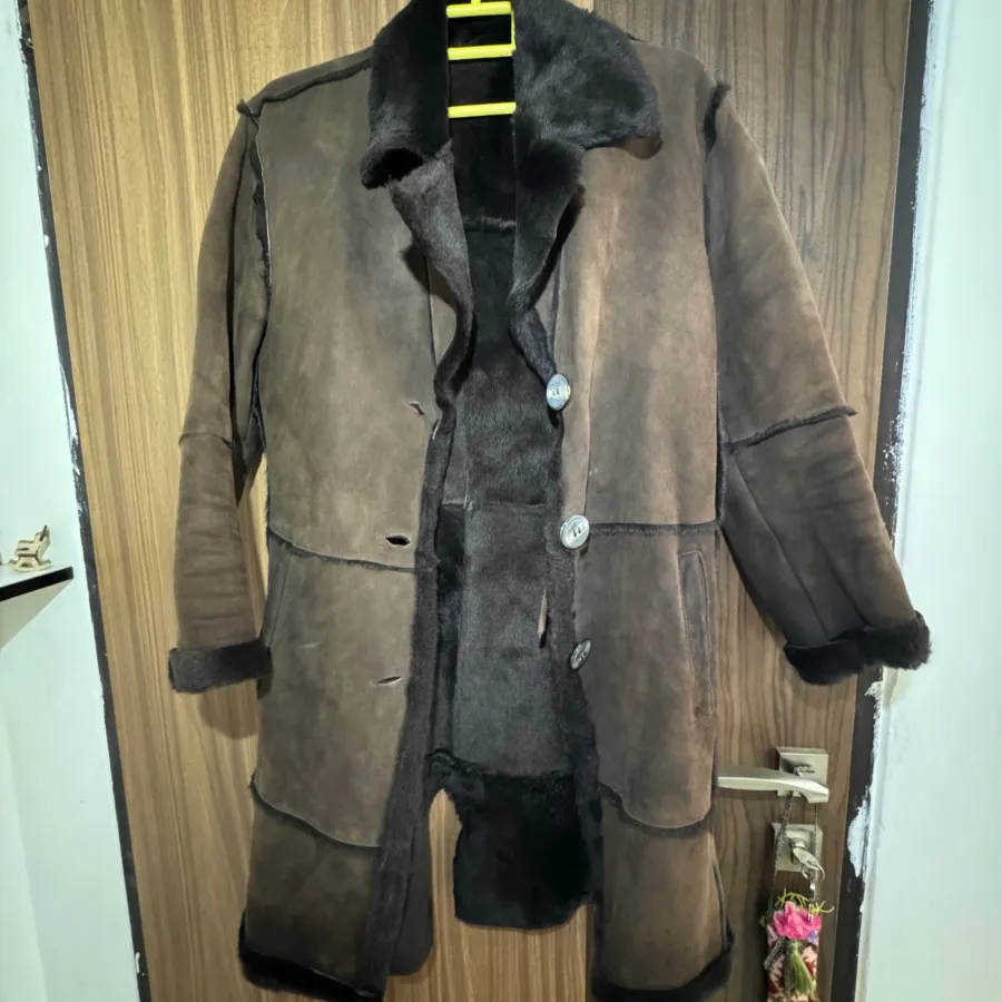 پالتو قهوه ای گرم