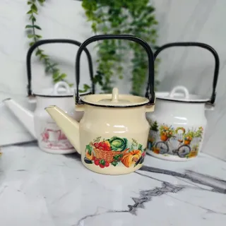 کتری نقلی لعاب روس