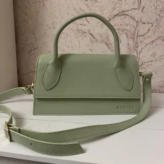 کیف سبز کاکتوس
