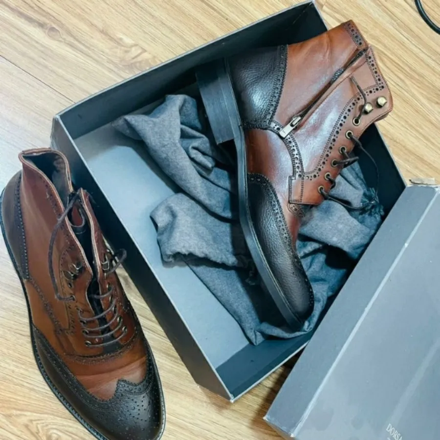 کفش درسا چرم