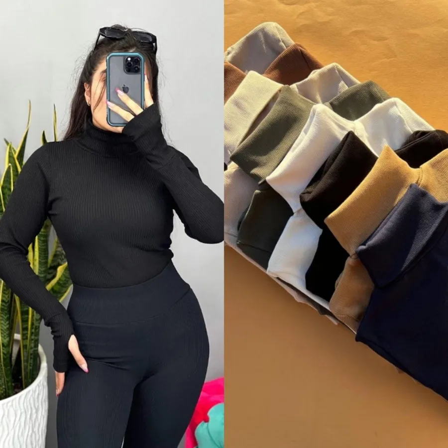 بادی یقه اسکی و پنج سانتی