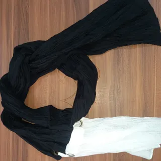 شال مشکی مجلسی