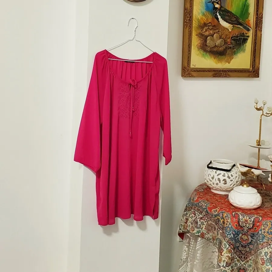 شومیز مانتویی جلوبسته