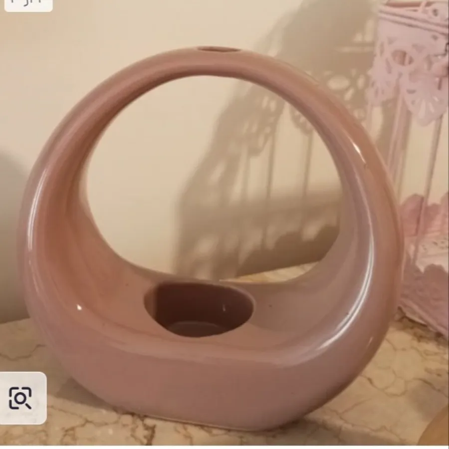 گلدان و جا شمعی هلالی