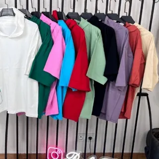 تیشرت باکسی کلاه دار