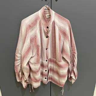 شومیز کوتاه جیب دار