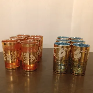 12 عدد لیوان قدیمی کره ای