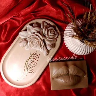 قالب سیلیکونی 2 گل رز