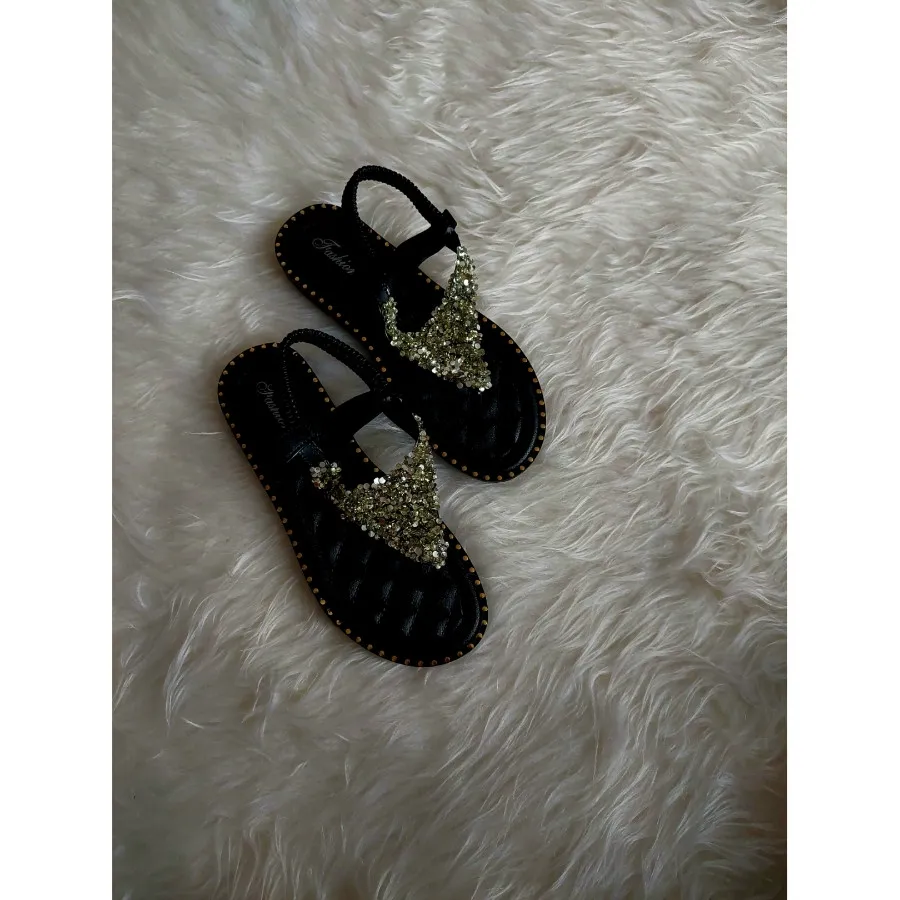 دمپایی نگین دار