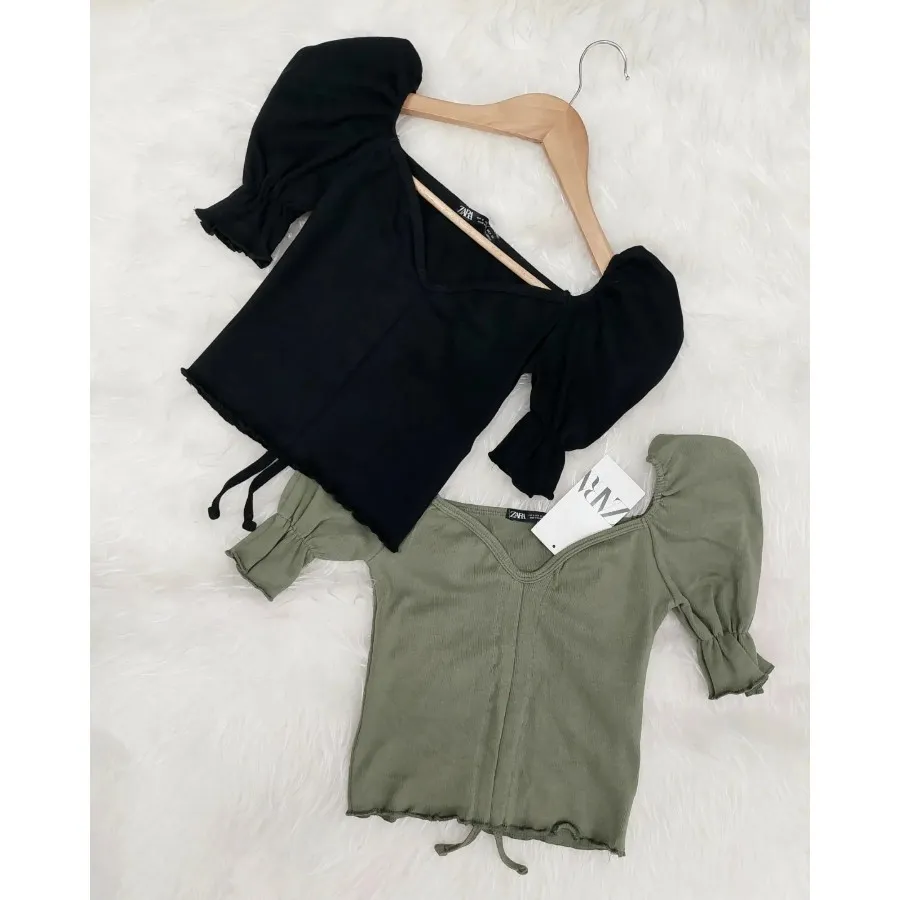 کراپ تاپ دخترانه ??zara