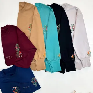 بلوز زنانه گلدوزی شده