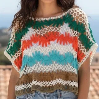 کراپ قلاب بافی