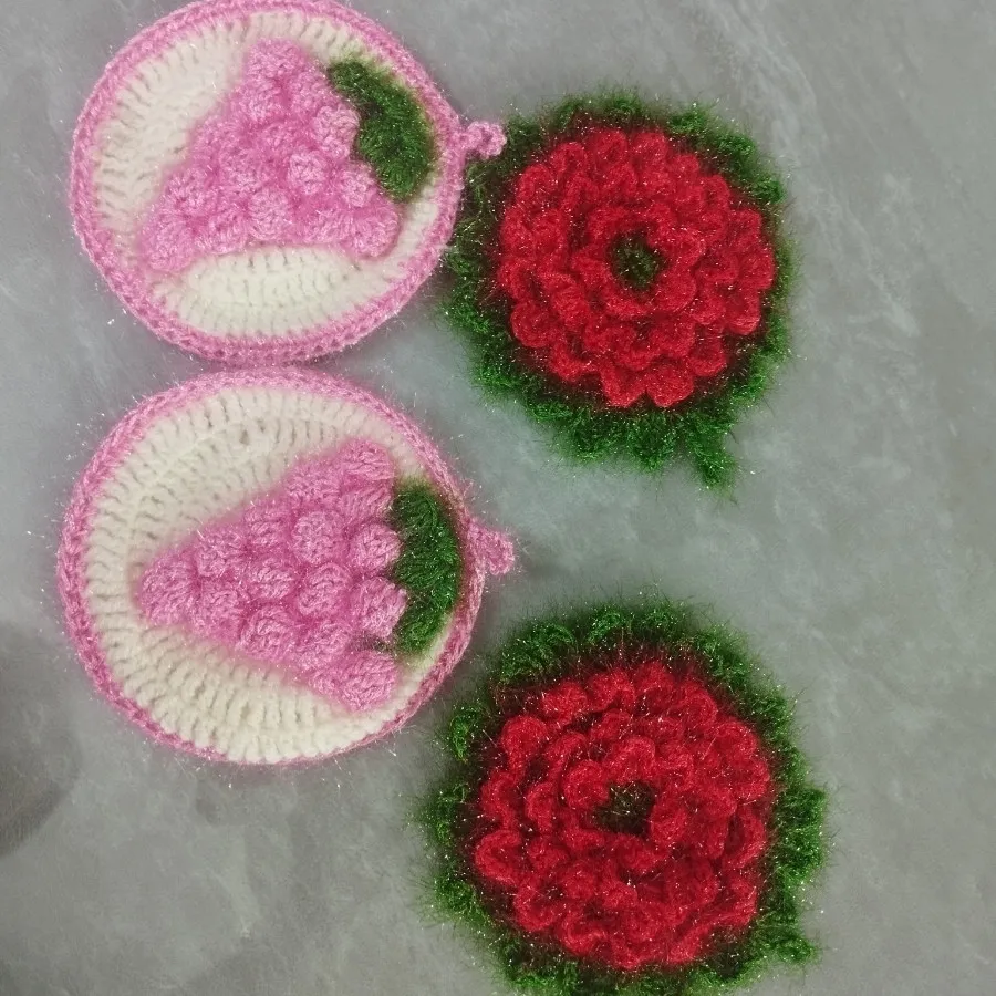 اسکاج انگوری وگل برجسته