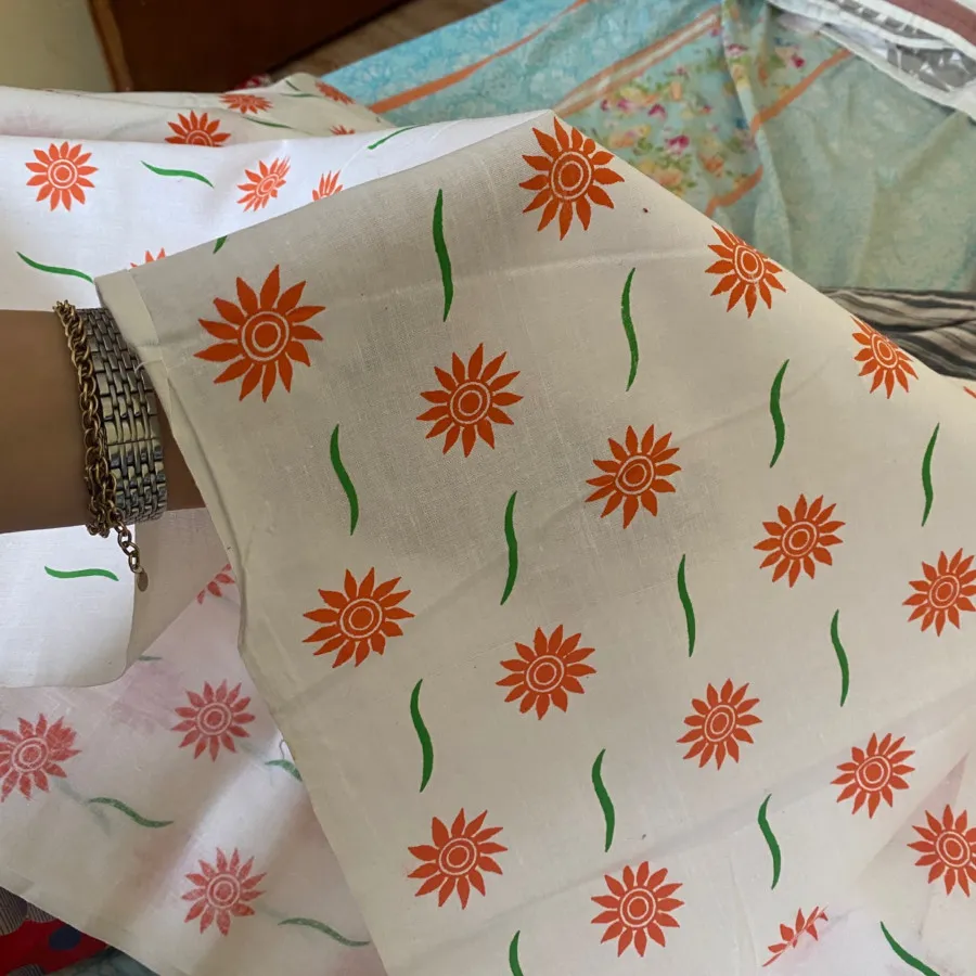 پارچه ملحفه قدیمی نخی