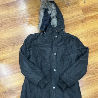 کاپشن کلاه خزدار