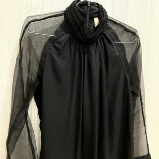 شومیز مجلسی آستین تور