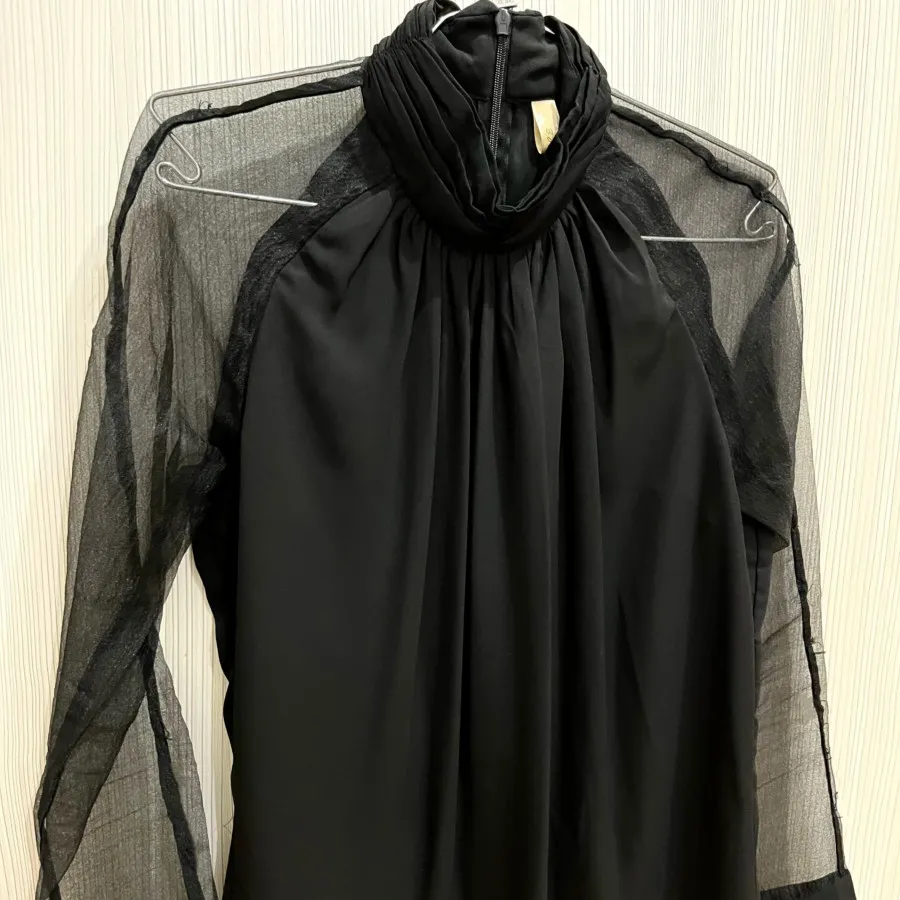 شومیز مجلسی آستین تور