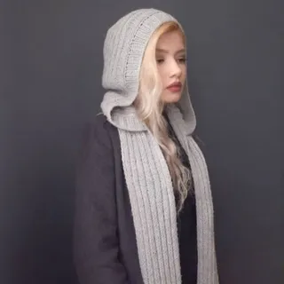 کلاه و شال سرهم دستبافت