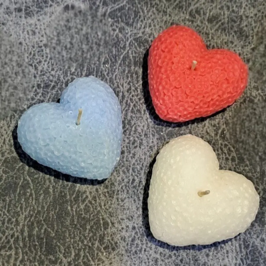 قالب سیلیکونی قلب گلدار