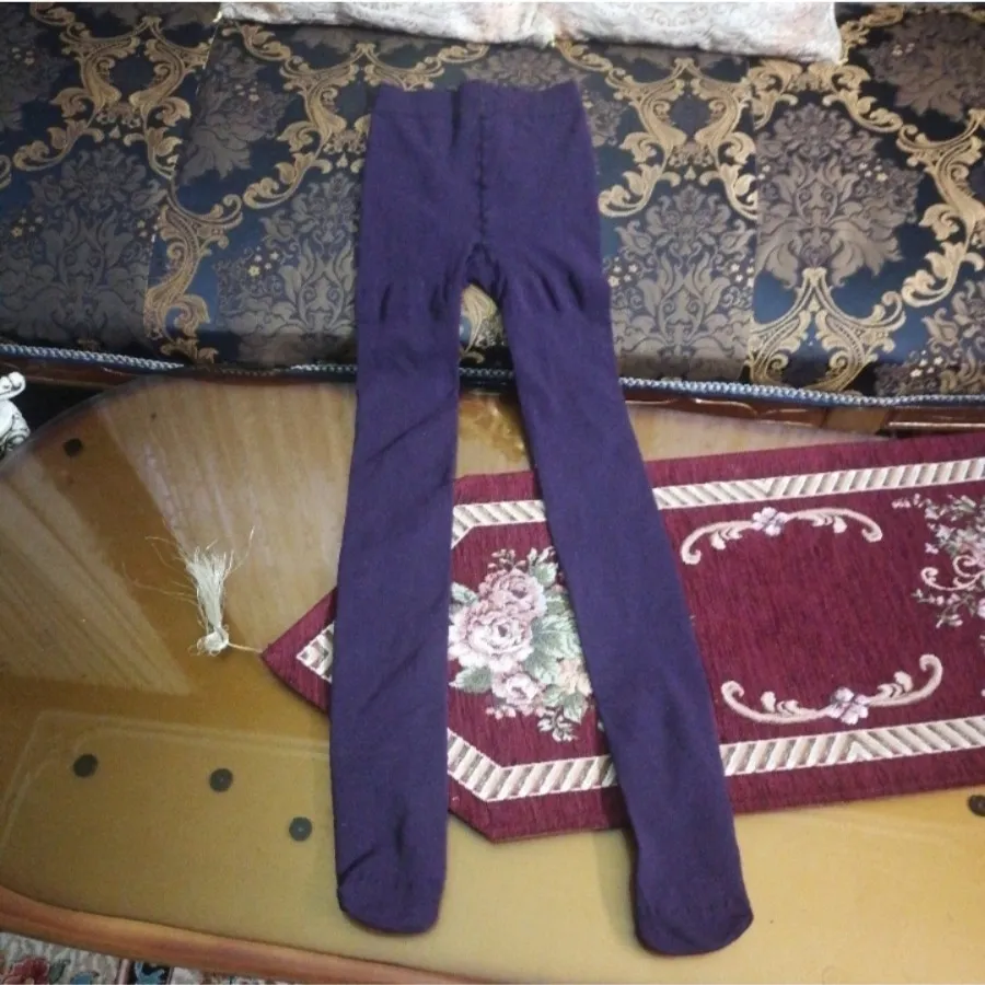 جوراب شلواری بنفش