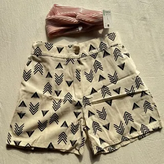 شلوارک پارچه ای