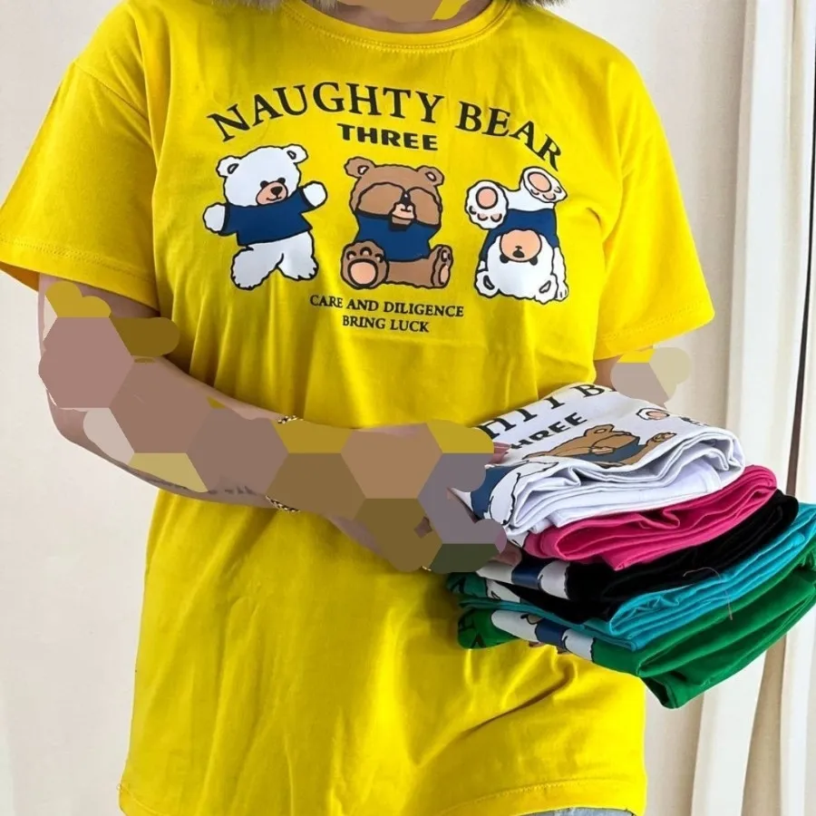 تیشرت جذاب خرس های بازیگو