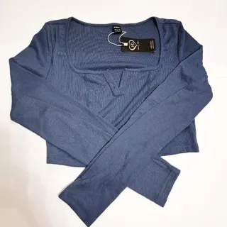 کراپ بلوز پاییزه شین