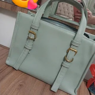 کیف سبز پسته ای