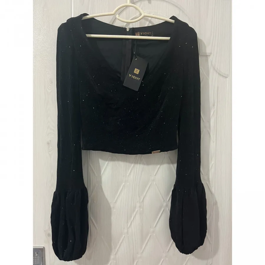 نیم تنه مجلسی استین پفی