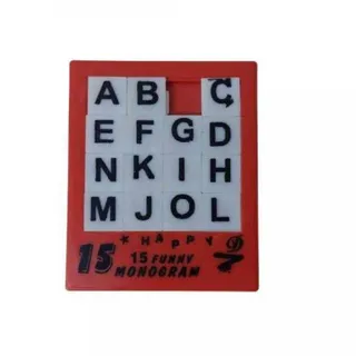 پازل حروف انگلیسی دکوری