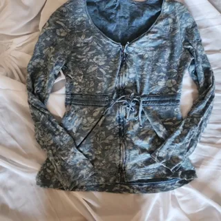 بلوز نخی فلورال