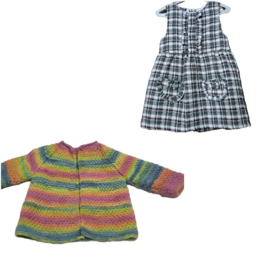 سارافون و کت بافت بچگانه