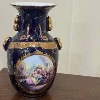 گلدون سورمه ای آنتیک